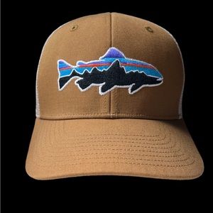 Patagonia Fitz Roy Trout snapback trucker hat